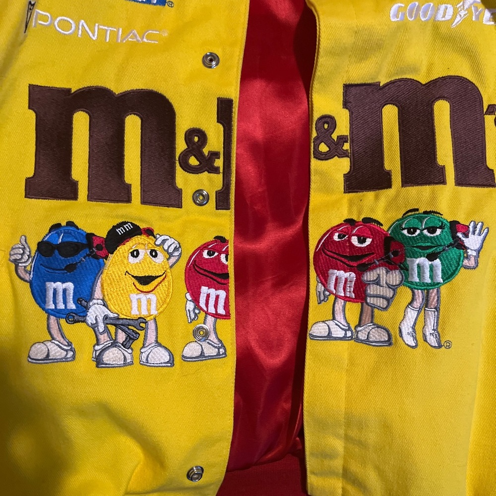 M&M racing nascar jacket